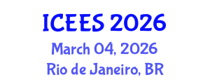 International Conference on Environmental and Ecological Systems (ICEES) March 04, 2026 - Rio de Janeiro, Brazil