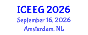 International Conference on Environmental and Engineering Geoscience (ICEEG) September 16, 2026 - Amsterdam, Netherlands