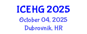 International Conference on Environmental and Human Geography (ICEHG) October 04, 2025 - Dubrovnik, Croatia