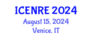 International Conference on Environmental and Natural Resources Engineering (ICENRE) August 15, 2024 - Venice, Italy