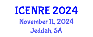 International Conference on Environmental and Natural Resources Engineering (ICENRE) November 11, 2024 - Jeddah, Saudi Arabia