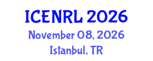 International Conference on Environmental and Natural Resources Law (ICENRL) November 08, 2026 - Istanbul, Turkey