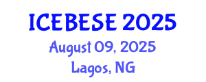 International Conference on Environmental, Biological, Ecological Sciences and Engineering (ICEBESE) August 09, 2025 - Lagos, Nigeria