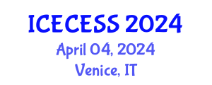 International Conference on Environmental, Cultural, Economic and Social Sustainability (ICECESS) April 04, 2024 - Venice, Italy