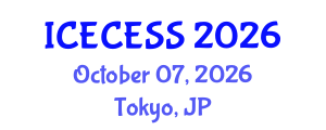 International Conference on Environmental, Cultural, Economic and Social Sustainability (ICECESS) October 07, 2026 - Tokyo, Japan