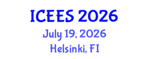 International Conference on Environmental Earth Sciences (ICEES) July 19, 2026 - Helsinki, Finland