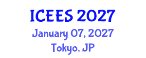 International Conference on Environmental Earth Sciences (ICEES) January 07, 2027 - Tokyo, Japan