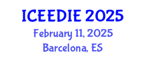 International Conference on Environmental Electrochemistry, Direct and Indirect Electrolysis (ICEEDIE) February 11, 2025 - Barcelona, Spain