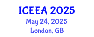 International Conference on Environmental Engineering and Applications (ICEEA) May 24, 2025 - London, United Kingdom