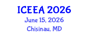 International Conference on Environmental Engineering and Applications (ICEEA) June 15, 2026 - Chisinau, Republic of Moldova International Conference on Environmental Engineering and Applications (ICEEA) June 15, 2026 - Chisinau, Republic of Moldova