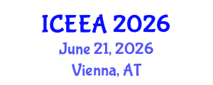 International Conference on Environmental Engineering and Applications (ICEEA) June 21, 2026 - Vienna, Austria