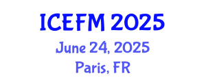 International Conference on Environmental Friendly Materials (ICEFM) June 24, 2025 - Paris, France