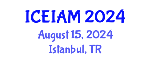 International Conference on Environmental, Industrial and Applied Microbiology (ICEIAM) August 15, 2024 - Istanbul, Turkey