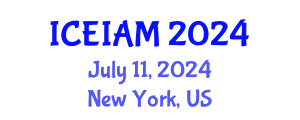 International Conference on Environmental, Industrial and Applied Microbiology (ICEIAM) July 11, 2024 - New York, United States