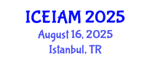 International Conference on Environmental, Industrial and Applied Microbiology (ICEIAM) August 16, 2025 - Istanbul, Turkey