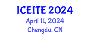 International Conference on Environmental, Infrastructure and Transportation Engineering (ICEITE) April 11, 2024 - Chengdu, China