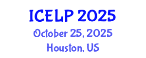 International Conference on Environmental Law and Policy (ICELP) October 25, 2025 - Houston, United States