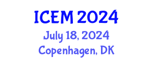 International Conference on Environmental Management (ICEM) July 18, 2024 - Copenhagen, Denmark