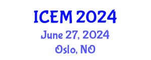 International Conference on Environmental Management (ICEM) June 27, 2024 - Oslo, Norway