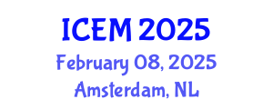 International Conference on Environmental Management (ICEM) February 08, 2025 - Amsterdam, Netherlands