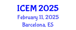 International Conference on Environmental Management (ICEM) February 11, 2025 - Barcelona, Spain