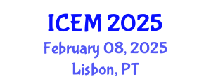 International Conference on Environmental Management (ICEM) February 08, 2025 - Lisbon, Portugal