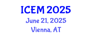 International Conference on Environmental Management (ICEM) June 21, 2025 - Vienna, Austria
