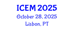 International Conference on Environmental Management (ICEM) October 28, 2025 - Lisbon, Portugal