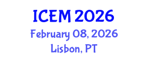 International Conference on Environmental Management (ICEM) February 08, 2026 - Lisbon, Portugal