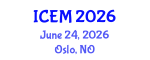 International Conference on Environmental Management (ICEM) June 24, 2026 - Oslo, Norway