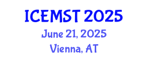 International Conference on Environmental Management, Science and Technology (ICEMST) June 21, 2025 - Vienna, Austria