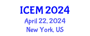 International Conference on Environmental Microbiology (ICEM) April 22, 2024 - New York, United States