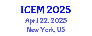International Conference on Environmental Microbiology (ICEM) April 22, 2025 - New York, United States