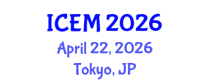 International Conference on Environmental Microbiology (ICEM) April 22, 2026 - Tokyo, Japan