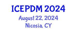 International Conference on Environmental Policy and Decision Making (ICEPDM) August 22, 2024 - Nicosia, Cyprus