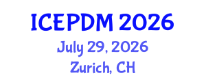 International Conference on Environmental Policy and Decision Making (ICEPDM) July 29, 2026 - Zurich, Switzerland