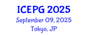International Conference on Environmental Politics and Governance (ICEPG) September 09, 2025 - Tokyo, Japan