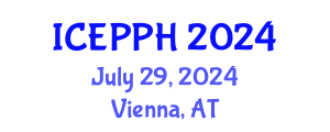 International Conference on Environmental Pollution and Public Health (ICEPPH) July 29, 2024 - Vienna, Austria