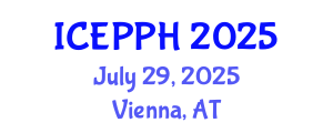 International Conference on Environmental Pollution and Public Health (ICEPPH) July 29, 2025 - Vienna, Austria