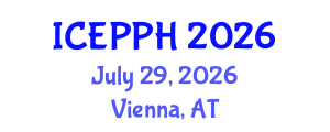 International Conference on Environmental Pollution and Public Health (ICEPPH) July 29, 2026 - Vienna, Austria