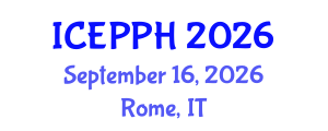 International Conference on Environmental Pollution and Public Health (ICEPPH) September 16, 2026 - Rome, Italy