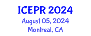 International Conference on Environmental Pollution and Remediation (ICEPR) August 05, 2024 - Montreal, Canada