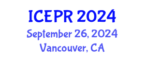 International Conference on Environmental Pollution and Remediation (ICEPR) September 26, 2024 - Vancouver, Canada