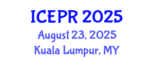 International Conference on Environmental Pollution and Remediation (ICEPR) August 23, 2025 - Kuala Lumpur, Malaysia