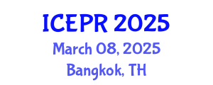 International Conference on Environmental Pollution and Remediation (ICEPR) March 08, 2025 - Bangkok, Thailand