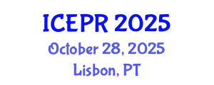 International Conference on Environmental Pollution and Remediation (ICEPR) October 28, 2025 - Lisbon, Portugal