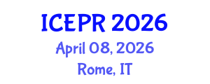 International Conference on Environmental Pollution and Remediation (ICEPR) April 08, 2026 - Rome, Italy