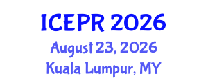 International Conference on Environmental Pollution and Remediation (ICEPR) August 23, 2026 - Kuala Lumpur, Malaysia