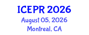 International Conference on Environmental Pollution and Remediation (ICEPR) August 05, 2026 - Montreal, Canada