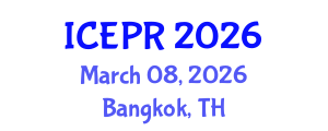 International Conference on Environmental Pollution and Remediation (ICEPR) March 08, 2026 - Bangkok, Thailand